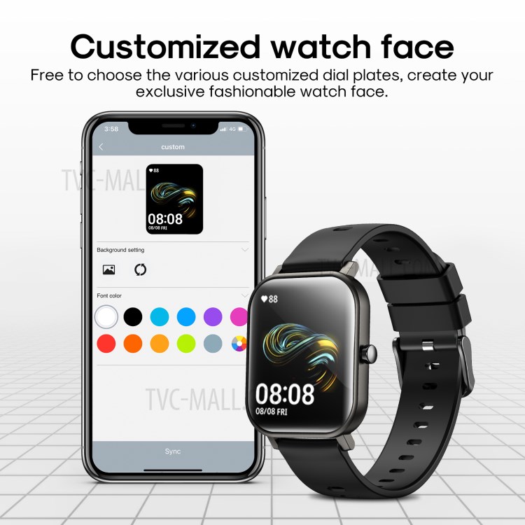 JOYROOM JR-FT1 Pro 1.69 inch Full Touch Screen IP67 Waterproof Smart Watch
