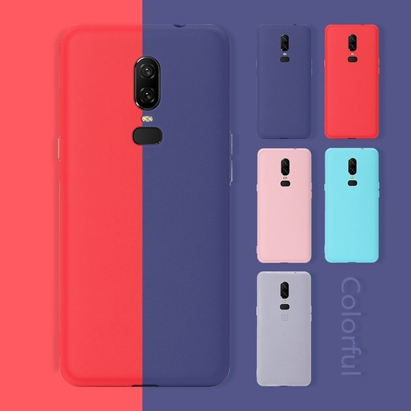 ONEPLUS 6 SERIES SILICONE PROTECTIVE BACK CASES