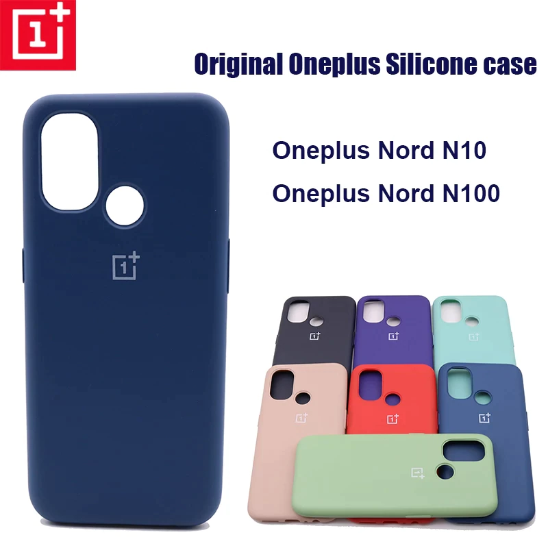 Original OnePlus Nord N10 Cases SILICONE PROTECTIVE BACK COVER