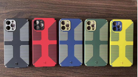 Striped Cross Speck Candy Shell Grip Case for iPhone 12 pro max [6.5-inch]