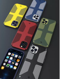 Striped Cross Speck Candy Shell Grip Case for iPhone 12 pro max [6.5-inch]