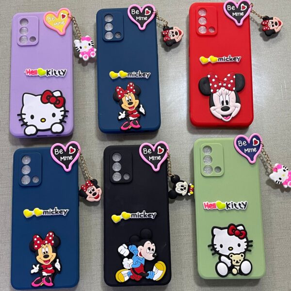 OPPO-A16-New-Soft-Matte-Hello-Kitty-Case-With-Chain-Mobile-Phone