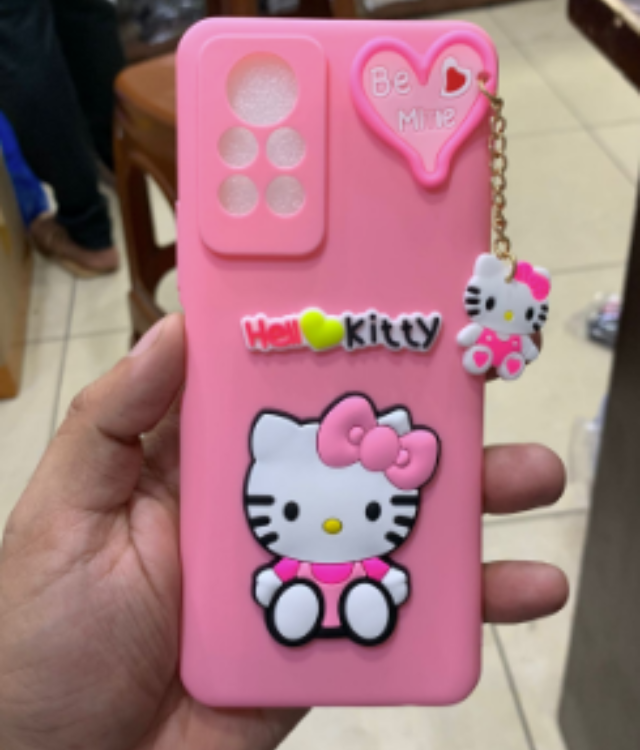Infinix_ Note 11Pro Soft Hello Kitty Matte Ultra-Slim Phone Case Back Cover