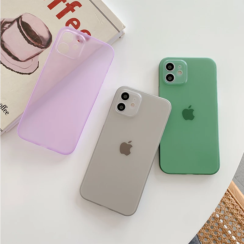 iPhone 11 Series Slim Super Thin Ultra Plastic Protective Cover